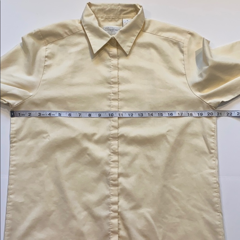 Van Heusen Medium Long Sleeve Button Shirt D11 - Picture 10 of 12